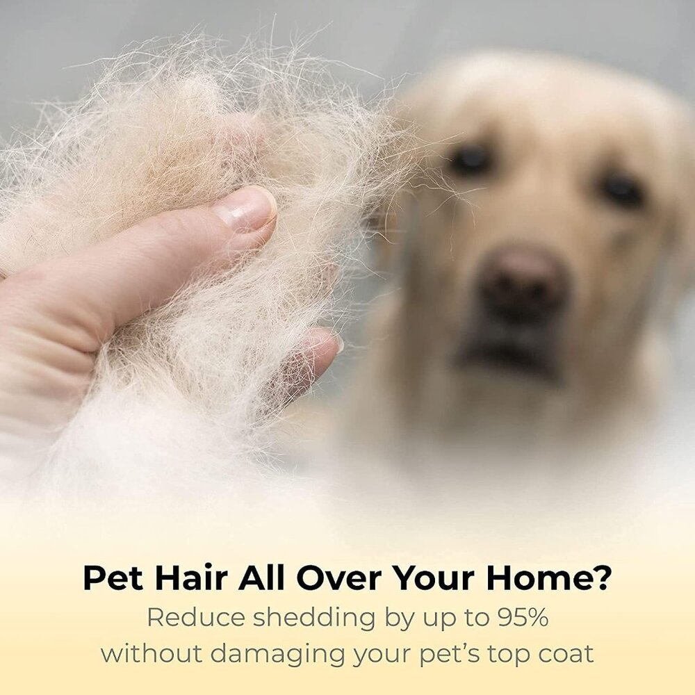 Best Professional De-Shedding Tool and Pet Grooming Brush, D-Shedz for Breeds of - Picture 4 of 9